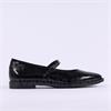 Paul Green Pointed Toe Mary Jane Pump - Black Patent